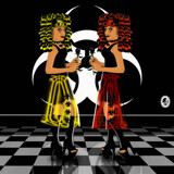 The Creepley Sisters - 2025 by Jhihmoac, illustrations->digital gallery
