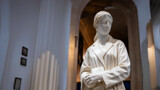 Marble with Lab Coat #1 by Tzorben, computer-> a.i. gallery