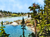 Lake Mary (Colored Pencil) by Flmngseabass, photography->mountains gallery