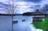 Wet Seat - Spring Flood by luckyshot, Photography->Shorelines gallery