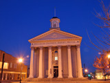 Davidson County Court House - Just before sunrise (color) by haymoose, photography->architecture gallery