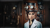 Steampunks #7 by Tzorben, computer-> a.i. gallery