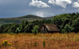 Shed in Field rebuilt by biffobear, photography->landscape gallery