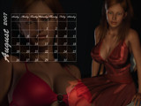 August 2007 Calendar by SoulSerpent, Computer->3D gallery