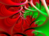 Happy Holly Daze by DixieNormus, Abstract->Fractal gallery