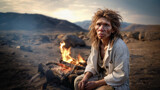 Neanderthals in lab coats #2 by Tzorben, computer-> a.i. gallery
