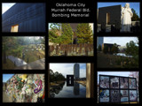 Oklahoma City Bombing Memorial Collage by RenieRenee, Photography->City gallery