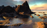 Shallows revisited by Foxfire66, computer->landscape gallery
