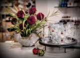 Glasses And Flowers by Flmngseabass, photography->still life gallery