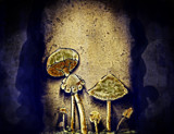 Mushrooms In The Dark by bfrank, illustrations gallery
