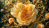 Autumn Rose by LynEve, computer-> a.i. gallery