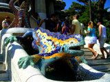 ParK Guell Dragon by Rokh, Photography->Sculpture gallery