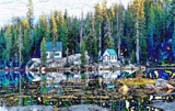 Mosquito Lake - California - Colored Pencil Version by Flmngseabass, photography->manipulation gallery
