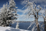 Winter at Crater Lake, Oregon. by auroraobers, photography->water gallery