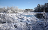 Snow covered Marsh by Tomeast, photography->nature gallery