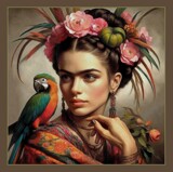In The Style of Frida Kahlo by mesmerized, illustrations->digital gallery