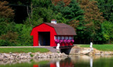 Red Barn Bridge by amishy, Photography->Bridges gallery