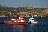 Red boat white boat by elektronist, Photography->Boats gallery