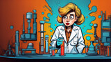 Anita Makes a Discovery by Tzorben, computer-> a.i. gallery