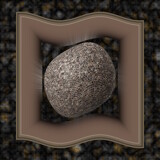 Framed Stone Globe Warp by Flmngseabass, abstract gallery