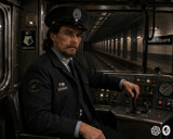 Jesse James the Motorman - AI by Jhihmoac, computer-> a.i. gallery