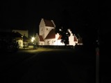Lundtofte Kirke at night by madmandk, Photography->Places of worship gallery