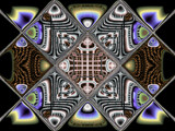 Geometric Flareup by Flmngseabass, abstract gallery