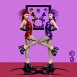 The Combustino Twins - AI by Jhihmoac, computer-> a.i. gallery