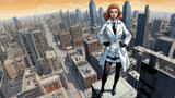 Super Laboratory Technician #6 by Tzorben, computer-> a.i. gallery