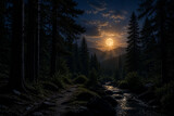 Night Light by tigger3, computer-> a.i. gallery