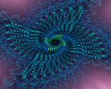 Turquise Swirl by Frankief, Abstract->Fractal gallery