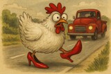 The Red Shoes Diaries #8. by mesmerized, computer-> a.i. gallery
