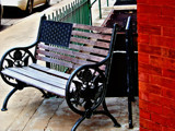 Guthrie Ok ( Just A Bench) by billyoneshot, photography->still life gallery