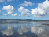 Clouds in the Sand by Jezter, photography->shorelines gallery