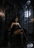 Mistress Adelle - AI by Jhihmoac, computer-> a.i. gallery