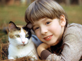 Boy with his cat by Gary1592, Photography->People gallery