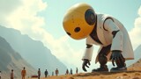 The Giant of Laboratory Technology #2 by Tzorben, computer-> a.i. gallery