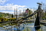 Tree Trunk Fountain by flanno2610, photography->gardens gallery