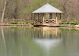 Pearson Gazebo Reflections by Jimbobedsel, photography->architecture gallery