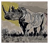 Rhino by bfrank, illustrations gallery