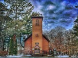 Little Brown Church in the Wildwood by Starglow, photography->places of worship gallery