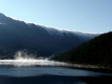Dark Misty Mountain Lake by marcaribe, photography->mountains gallery