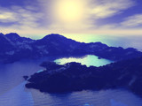 Sapphire Paradise Found by HauntingMorgana, Computer->Landscape gallery