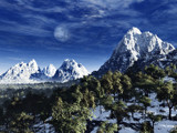 Mountain Light by ryzst, Computer->Landscape gallery