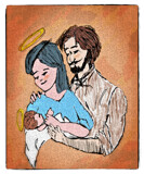 Baby Jesus Mary and Joseph by bfrank, holidays->christmas gallery