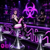 W33zyLL @ Club Modemm - AI by Jhihmoac, computer-> a.i. gallery