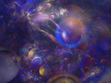 Cosmic Chaos by EmilyH, Abstract->Fractal gallery