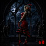 Rosita - the Flamenquette - AI by Jhihmoac, computer-> a.i. gallery