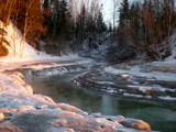 Frozen Alaskan Creek by Pistos, photography->landscape gallery