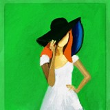 Lovely Lady by bfrank, illustrations->digital gallery